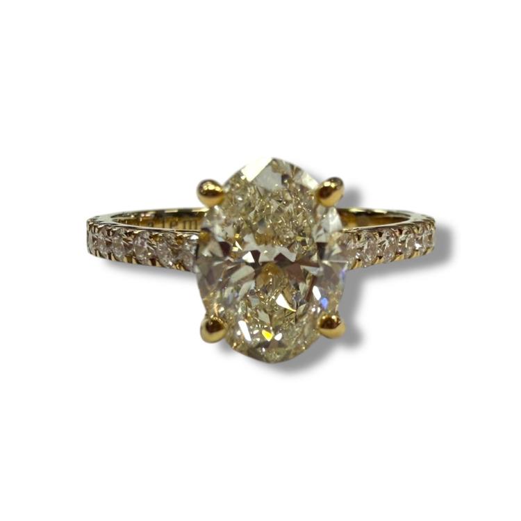 Bague Or Jaune & Diamants