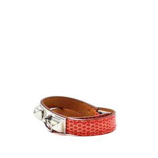 Bracelet Hermès Rivale en lézard