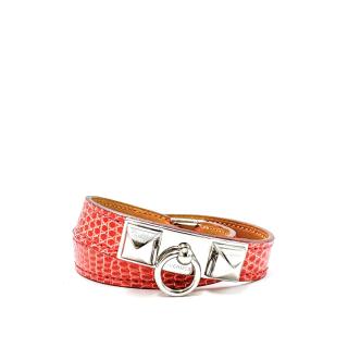 Bracelet Hermès Rivale en lézard