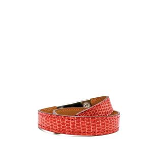 Bracelet Hermès Rivale en lézard