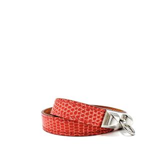 Bracelet Hermès Rivale en lézard
