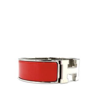 Bracelet Hermès Clic H Rouge