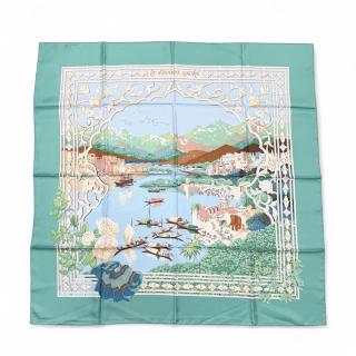Carré Hermès Le Fleuve sacré