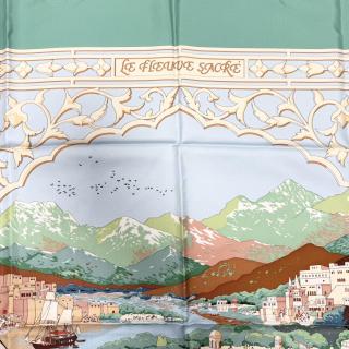 Carré Hermès Le Fleuve sacré