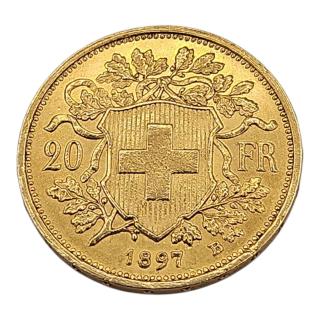 VRENELI 20 FRS 1897