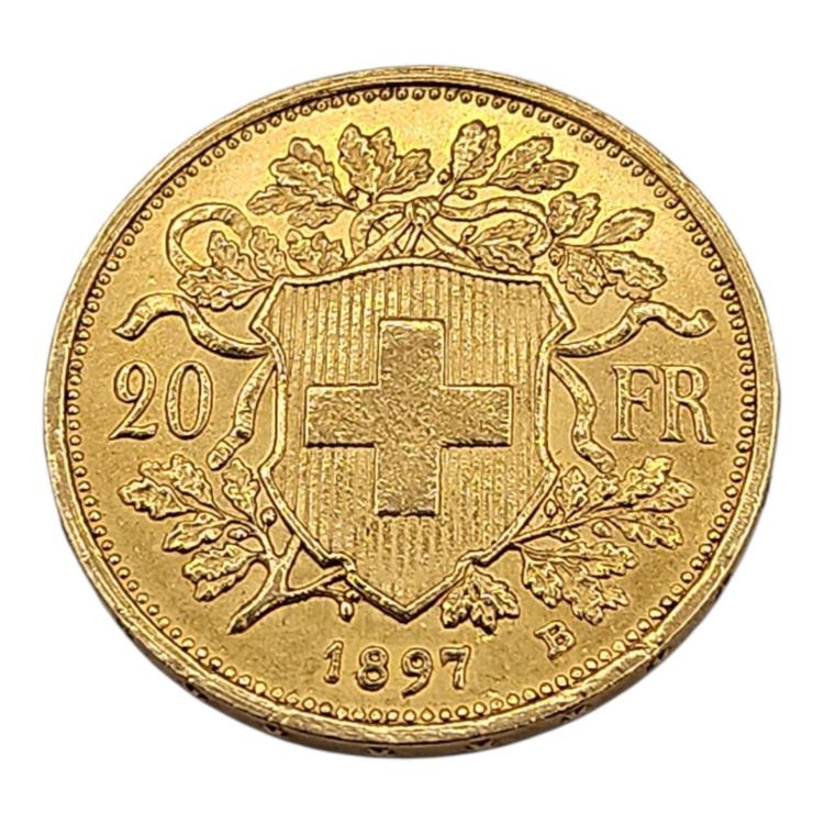 VRENELI 20 FRS 1897