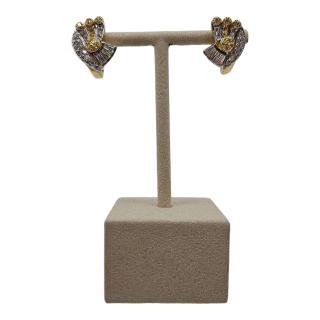 BOUCLES D'OREILLES OR JAUNE 14 CT