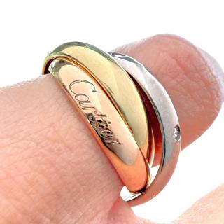 Bague Cartier Trinity 5 diamants