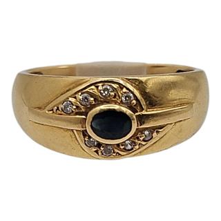 BAGUE OR 18 CT