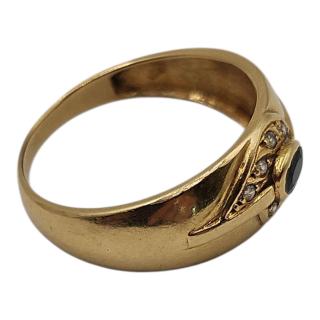 BAGUE OR 18 CT