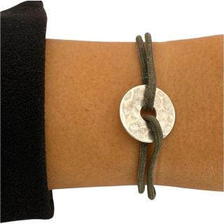 Bracelet Dinh Van Pi Chinois Argent