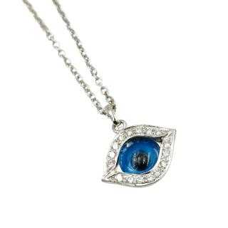 Collier Adler Or Blanc 18 Ct