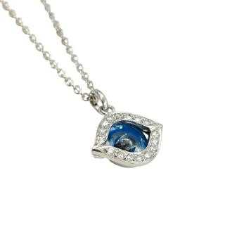 Collier Adler Or Blanc 18 Ct