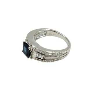 Bague Or 18 Ct Saphir&Diamants