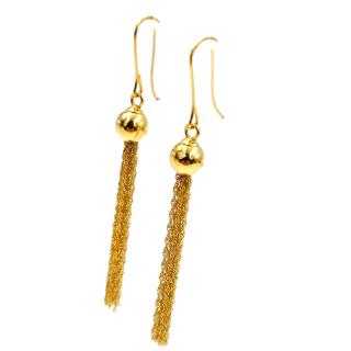Boucles d'Oreilles Or Jaune 18 Ct