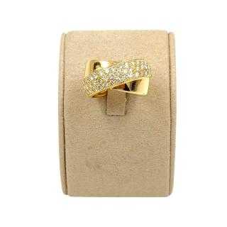 Bague Or Jaune 18 Ct & Diamants