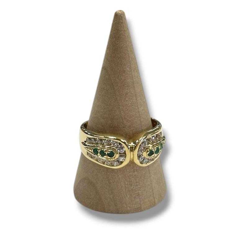 Bague or jaune 18ct