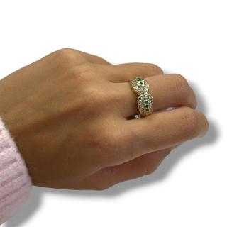 Bague or jaune 18ct