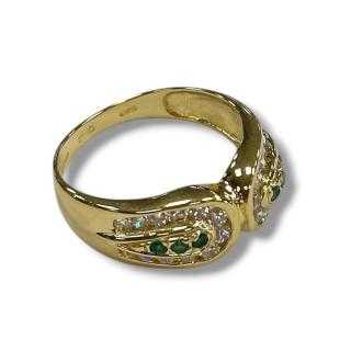 Bague or jaune 18ct
