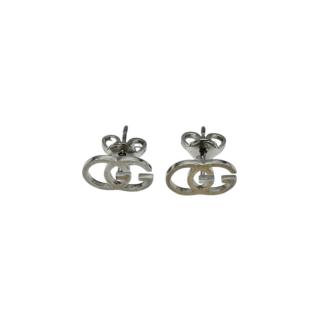 Boucles D'Oreille Gucci Or blanc 18ct