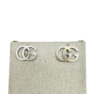 Boucles D'Oreille Gucci Or blanc 18ct