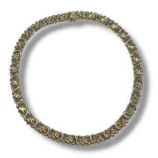 Collier Carl Bucherer or jaune et blanc 18ct