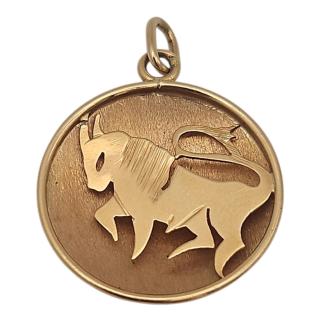 PENDENTIF OR JAUNE 18 CT