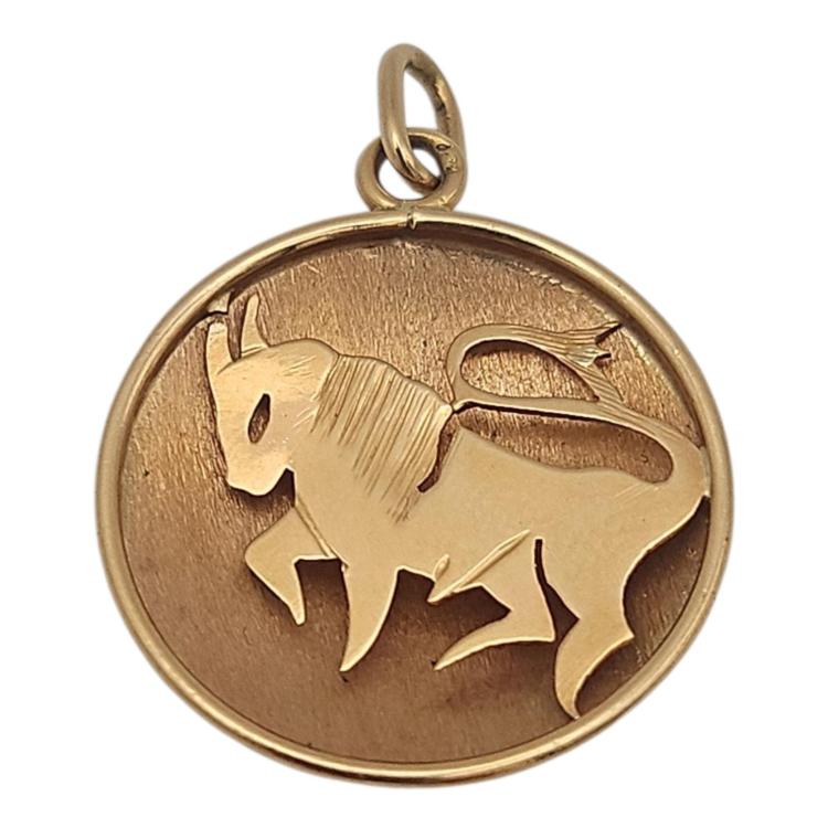 PENDENTIF OR JAUNE 18 CT