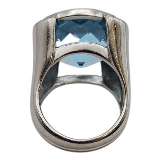 BAGUE OR BLANC 18 CT ET DIAMANTS