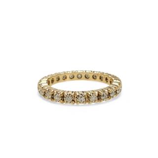 Bague Or Jaune 18ct Diamants