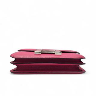 Sac à main Constance III Mini Epsom 18 Rose Mexico