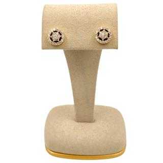 Boucles d'Oreilles Or Jaune 18 Ct