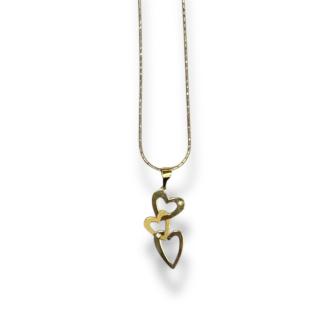 Collier Or Jaune & Blanc 19ct
