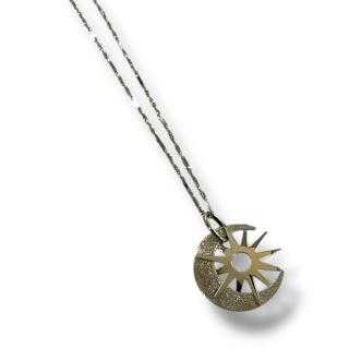 Collier Or Blanc 19ct