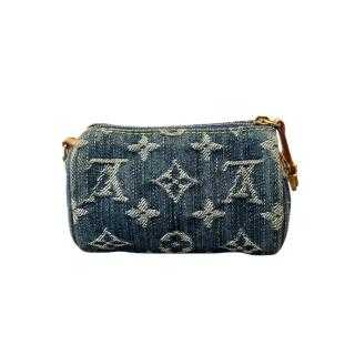 Louis Vuitton Mini Speedy Denim Charm