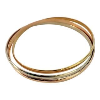 Bracelet Cartier Trinity Modele Classique Vintage Or 18ct
