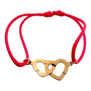Bracelet Dinh Van Double Coeur Or 18ct