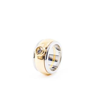 Bague Chopard Happy Diamonds Or Jaune & Acier