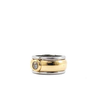 Bague Chopard Happy Diamonds Or Jaune & Acier