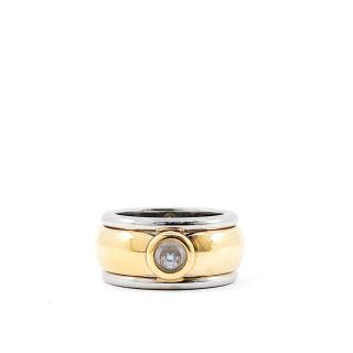 Bague Chopard Happy Diamonds Or Jaune & Acier
