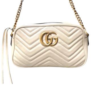 Sac Gucci Marmont Camera Blanc