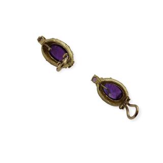 BOUCLES D'OREILLES VINTAGE OR 18 CT