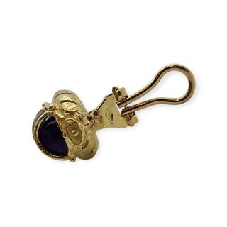 BOUCLES D'OREILLES VINTAGE OR 18 CT