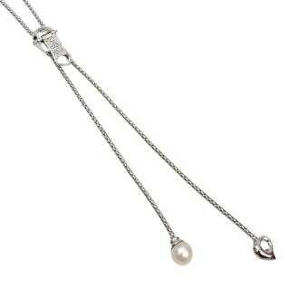 Collier Or Blanc 18 Ct