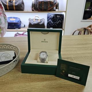 Rolex Datejust 41 White Dial