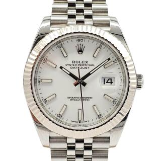 Rolex Datejust 41 White Dial