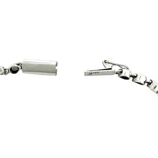 Collier Or 18ct Diamants & Saphirs