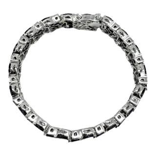 Bracelet Or 18CT Diamants & Saphirs