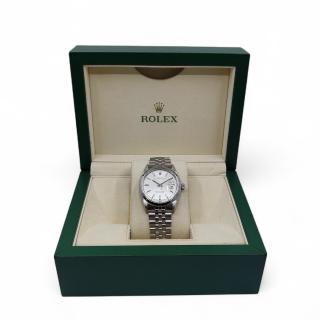 Rolex Date Just 36 Silver Dial