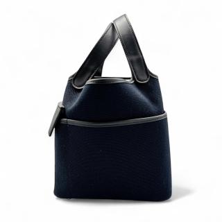 Sac à main Hermès Picotin 18 Cargo Bleu Marine